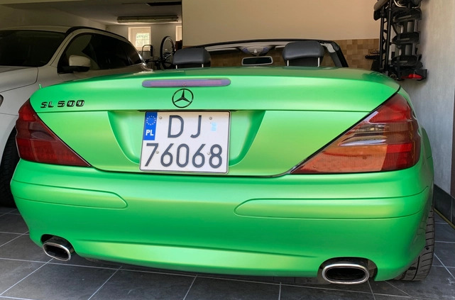 Mercedes-Benz SL cena 64000 przebieg: 128900, rok produkcji 2003 z Góra małe 154